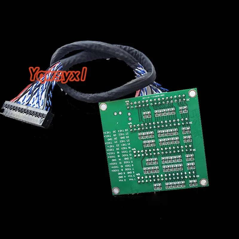 Yqwsyxl Signal LVDS connector splitter LVDS driver board advertising machine signal 1 turn 3 same screen display HD