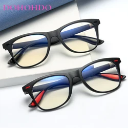 DOHOHDO New Anti Blue Light Glasses For Women Men Radiation Blue Light Blocking Glasses Square Eyewear Frame Computer Protection