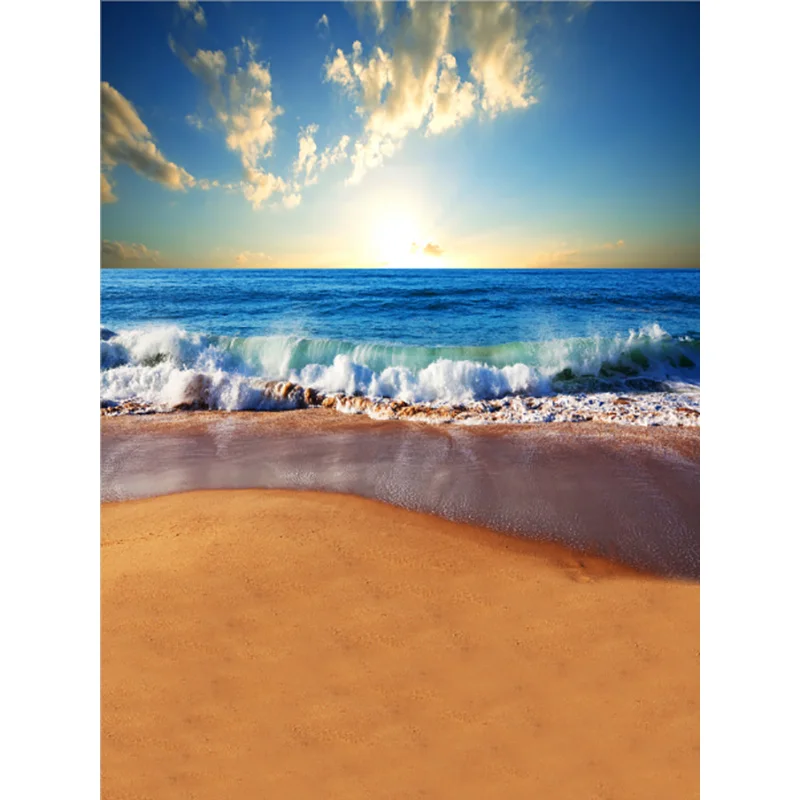 Natural Scenery Photography Background Forest Beach Landscape Travel Photo Backdrops Studio Props 21622 SLFJ-02