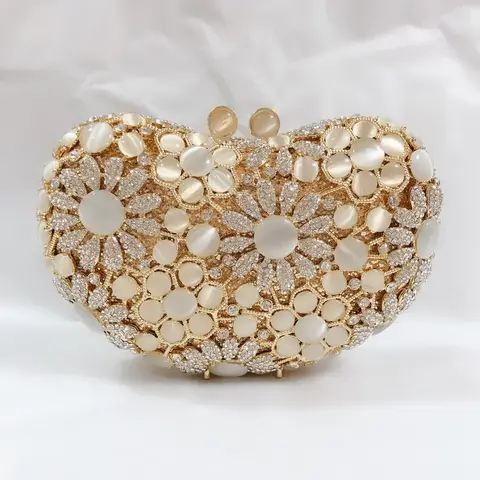 8 best sales गुलाबी सोने का बैग - №6