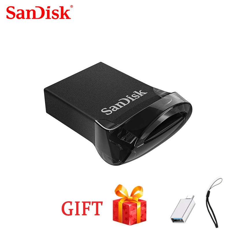 

Флеш-накопитель SanDisk CZ430, 100% дюйма, 64 ГБ, 16 ГБ, USB 512, до 3,1 Мб/с