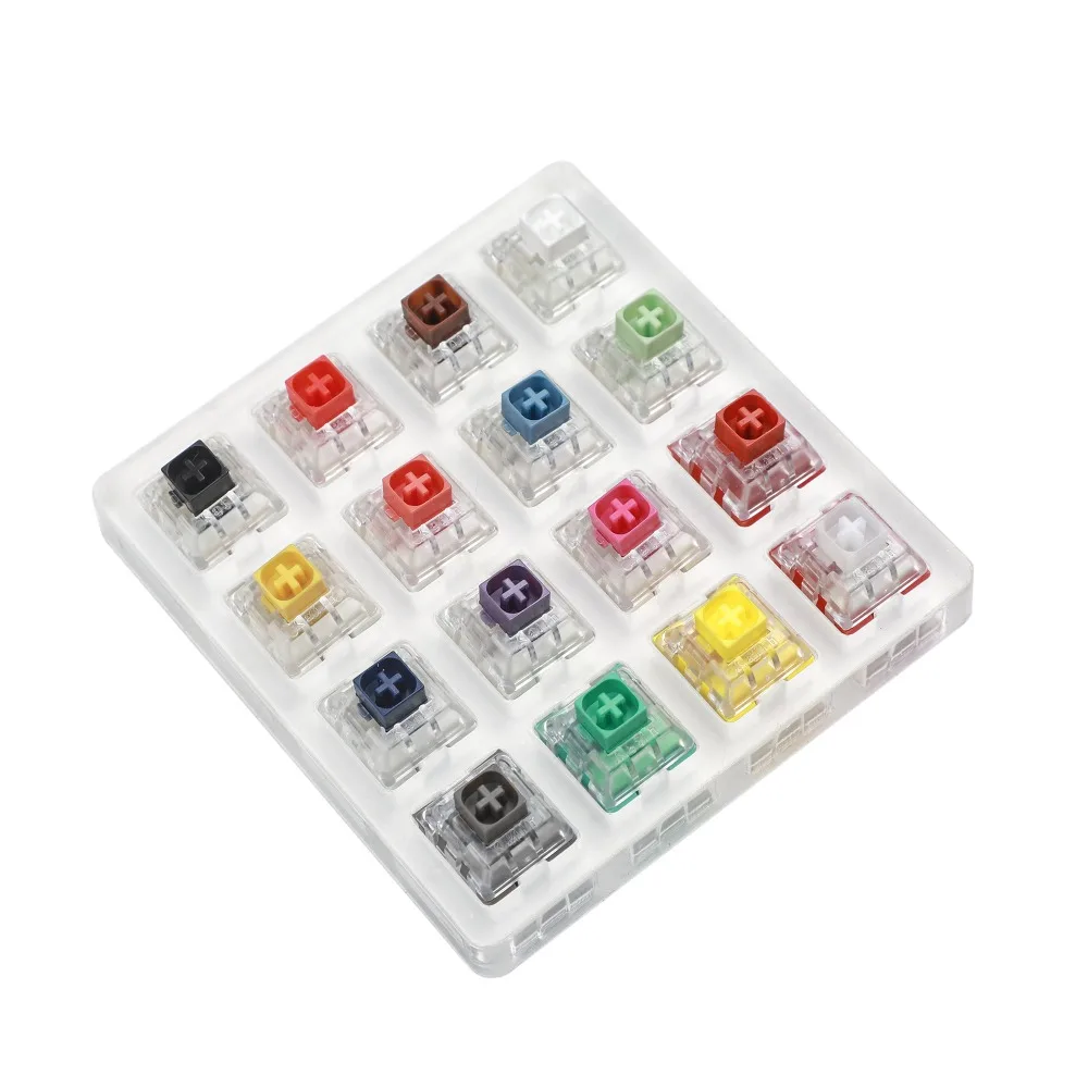 9 12 16 Key MX Swicth Tester Kailh Gateron JWK Jade Cream Ink F1 Holy Panda Shaft Testing Tool For Mechanical Keyboard DIY