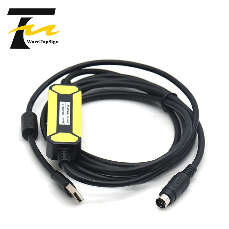 Кабель для программирования ПЛК Кабель для загрузки данных USB-SC09-FX для серии Mitsubishi FX1N/FX2N/FX1S/FX3U