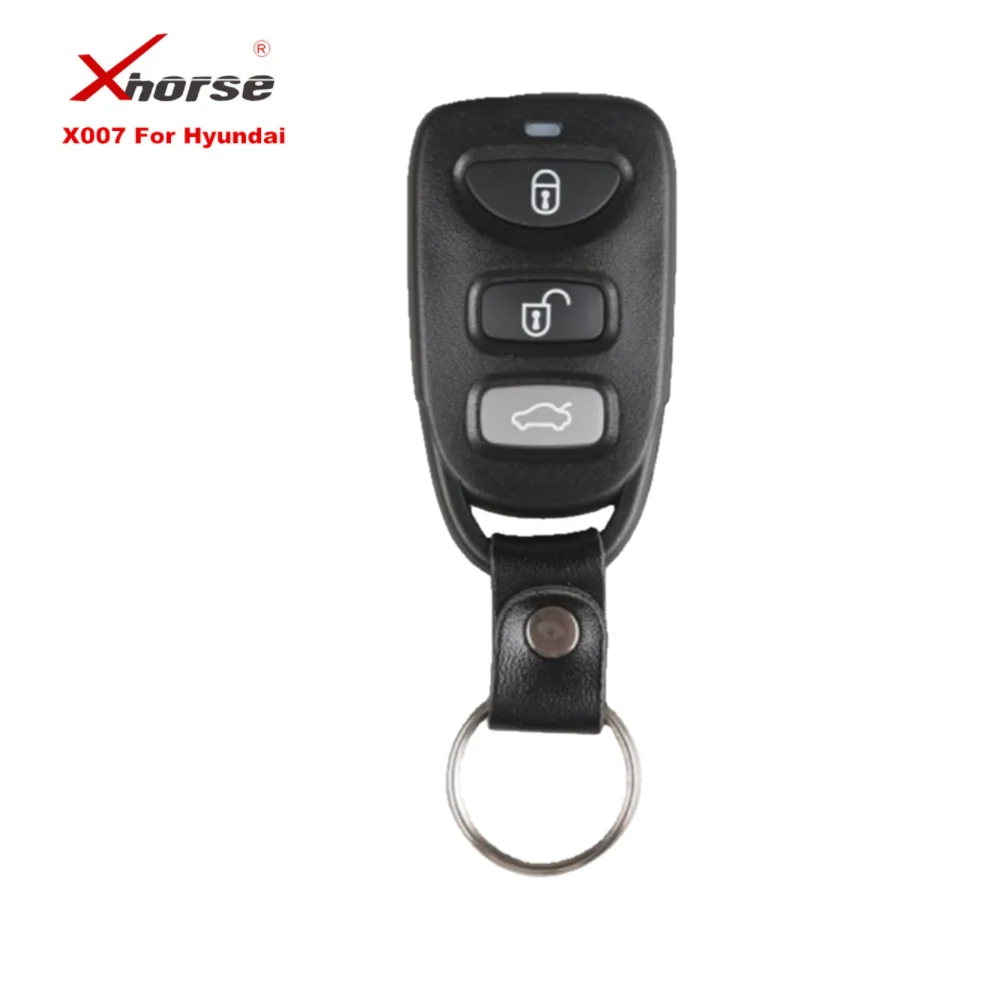 10pcs/lot XHORSE VVDI2 For Hyundai Type Universal Remote Key 3 Buttons Xhorse Remote XKHY00EN Wire Remote Key