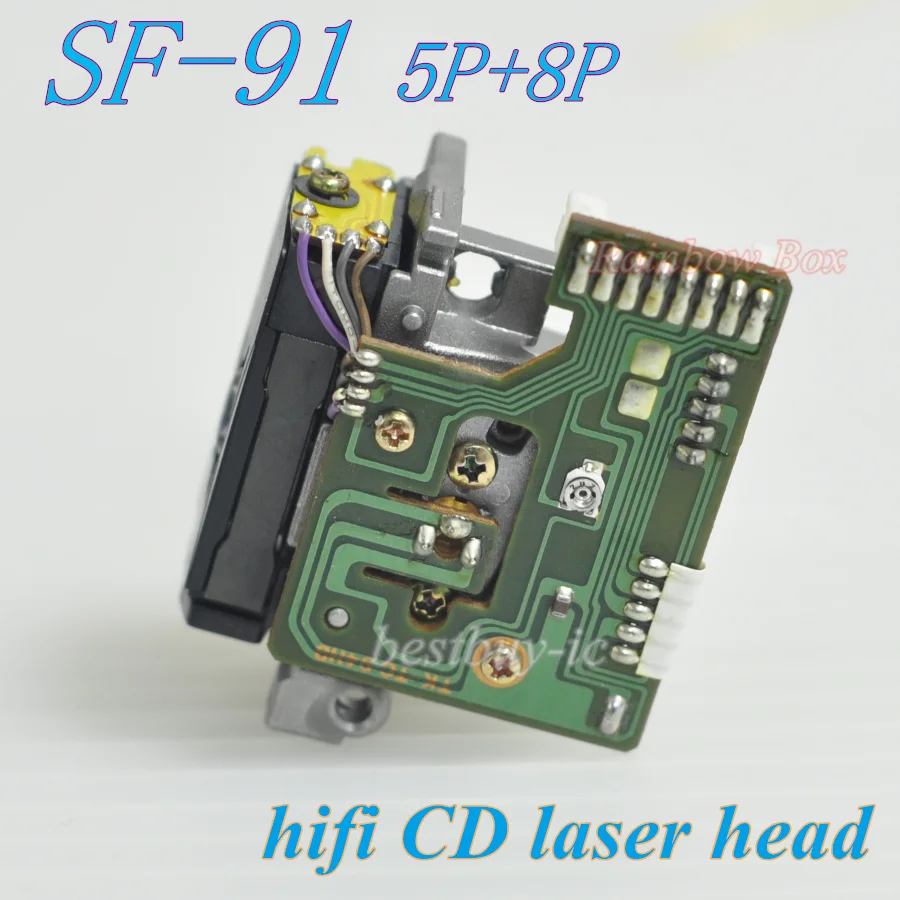 San yo-Lentes de cabeza láser para SF-91, SF-91 de 5 + 8 pines, para el sistema de reproductor de CD de medios doméstico