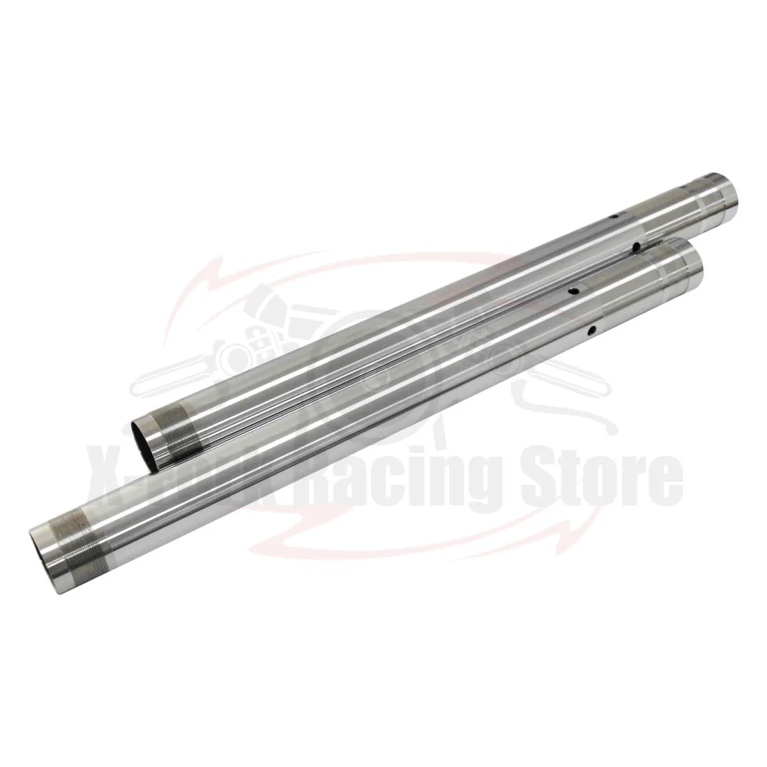 Motorcycle Inner Front Fork Tubes Pipes Silver Pair For HONDA CBR1000RR 2012-2013 51525-MGP-D01 43x500mm