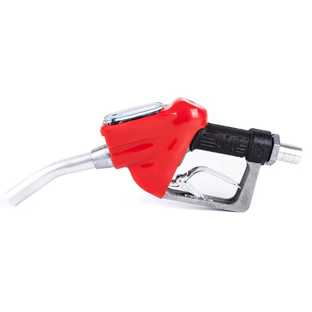 

ALLSOME1Inch Electronic Metering Fuel Gun Electronic Digital Diesel Gun Turbine Metering Gun Gasoline Diesel Oil Gun