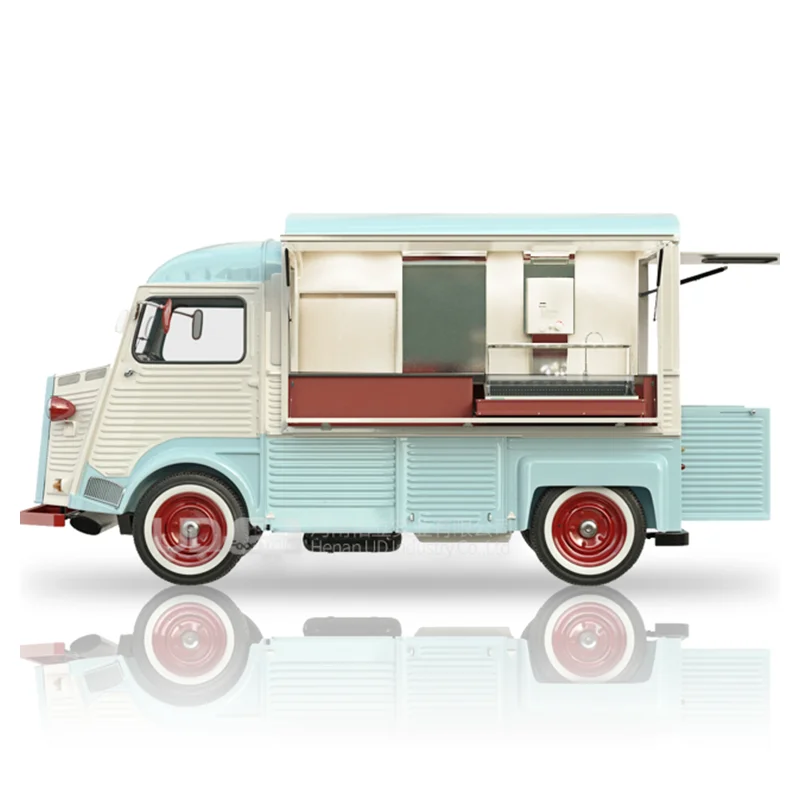 ホット販売ストリート食品トラックモバイルキッチンホットドッグバーベキューお菓子バンアイスクリーム