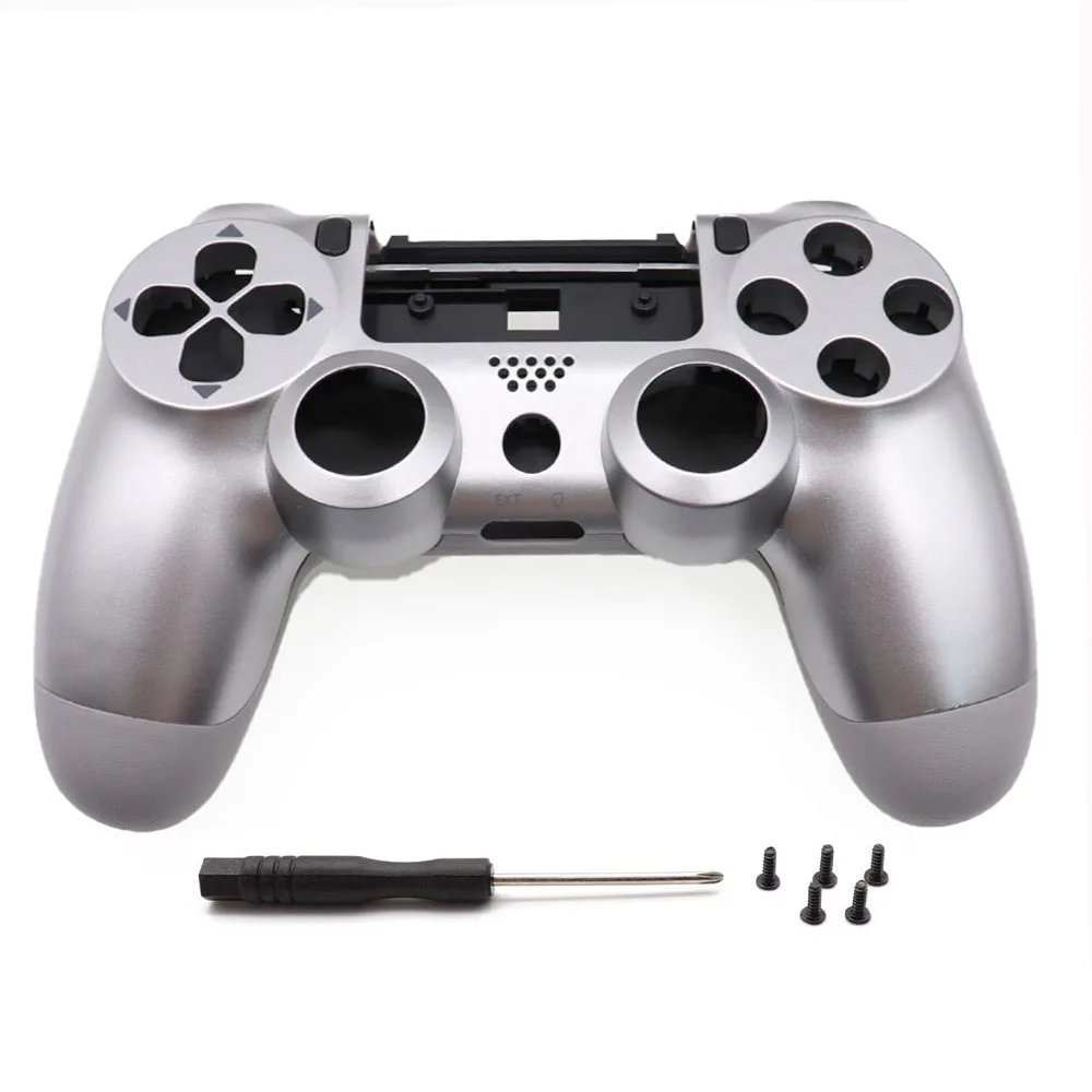 Vorne Hinten Gehäuse Shell Fall Für PS4 JDM-050 JDM-055 JDS 055 JDS 050 Controller Mit R1 L1 Schlüssel Halter Unterstützung innere Rahmen