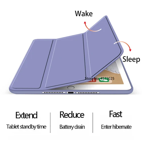 Imagen 2 del producto Funda inteligente para iPad Mini 5 Funda Mini A17 Pro Mini 6 Funda de silicona para iPad mini 4 Funda para iPad Mini 3 2 Funda Capa