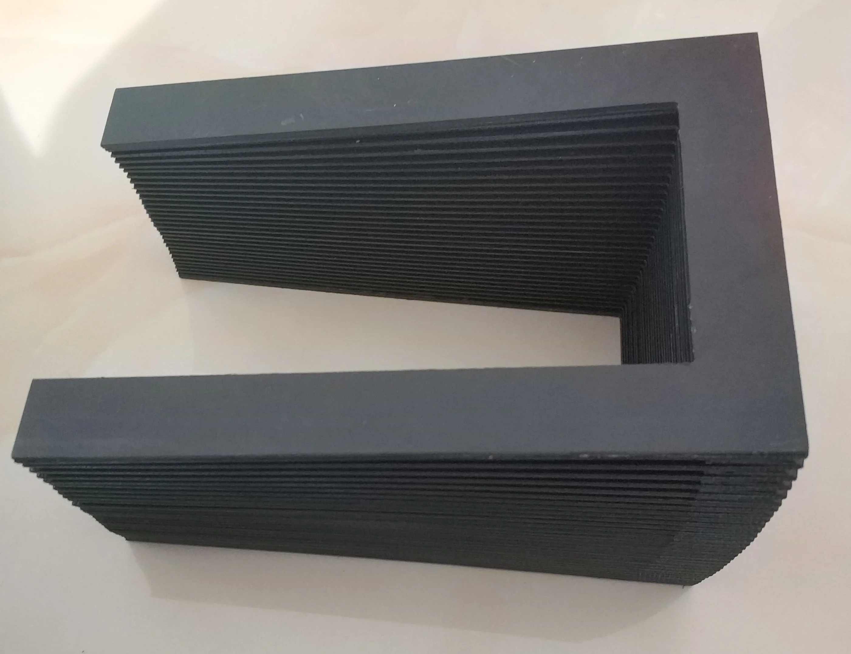 Lmax:850mm,Protective Accordion Bellow Covers(Dust Cover ) for CNC width=110mm,height=170mm