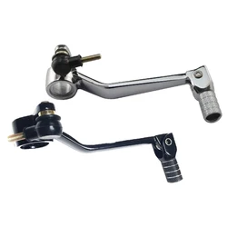 Motorcycle Chrom Black Gear Shift Lever Shifter Pedal For Kawasaki Ninja ZX9R 1998-2003 ZZR600 2006-2007
