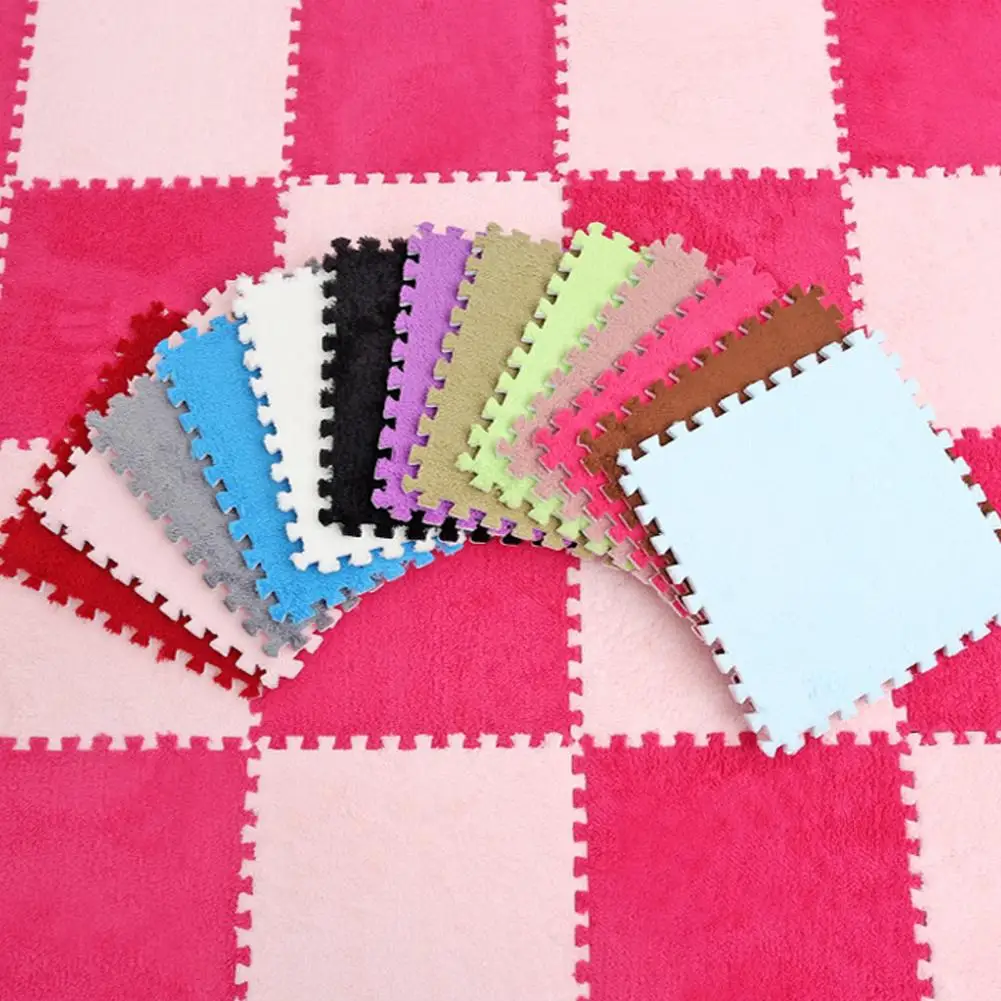 Puzzel Tapijt Beschermende Goed Matching Puzzel Vloermat Puzzel Oefening Fluffy Floor Foam Matten Voor Parlor Puzzel Tapijt