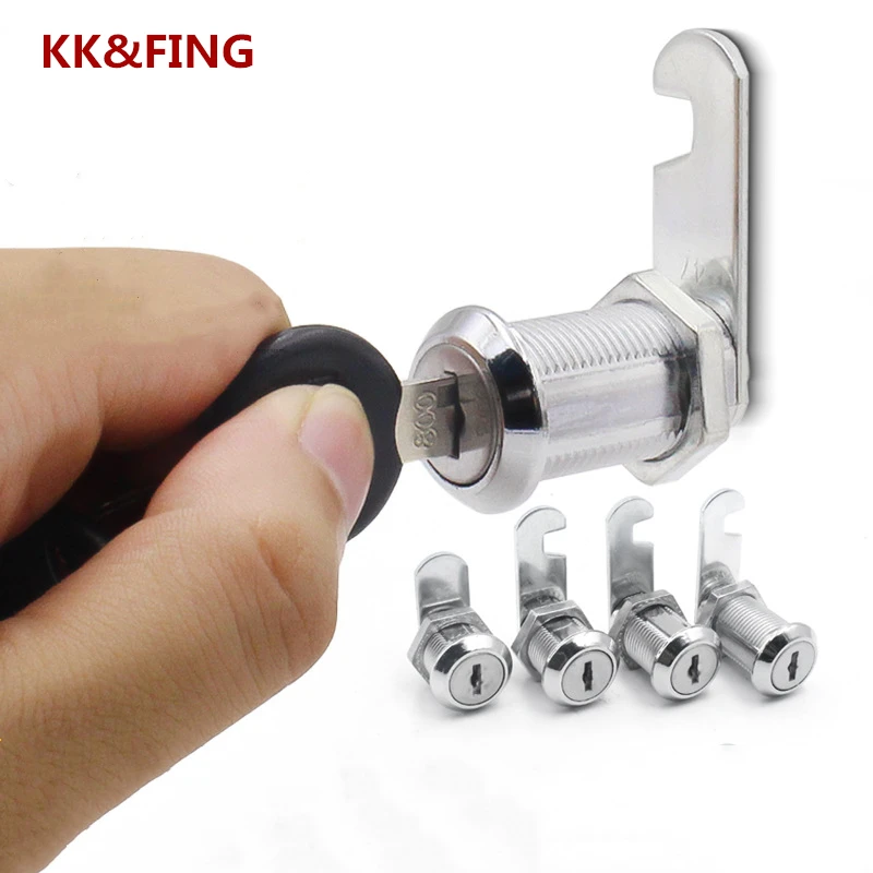 KK&FING 1PC Letter Box Cam Cylinder Locks Door Cabinet Mailbox Drawer Cupboard Locker Security Furniture Locks With 2 Keys