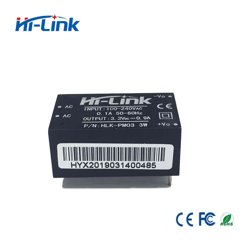 

15pcs/Lot Smart Home MINI Size HLK pm03 3W 3.3V 220v AC DC Power Module Free Shipping