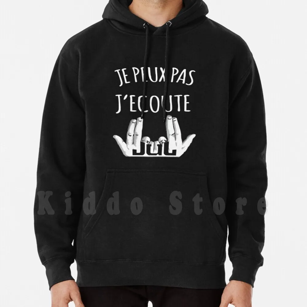 I Can't , I'm Listening To Jul Hoodies Long Sleeve Rap Marseille Om Hip Hop Jul Hip Hop Fashion Children Christmas