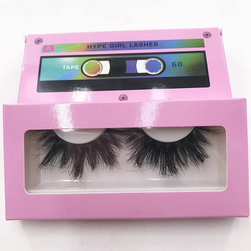 

Tape eyelash box custom LOGO wholesale dramatic creative restoring ancient ways lashes case