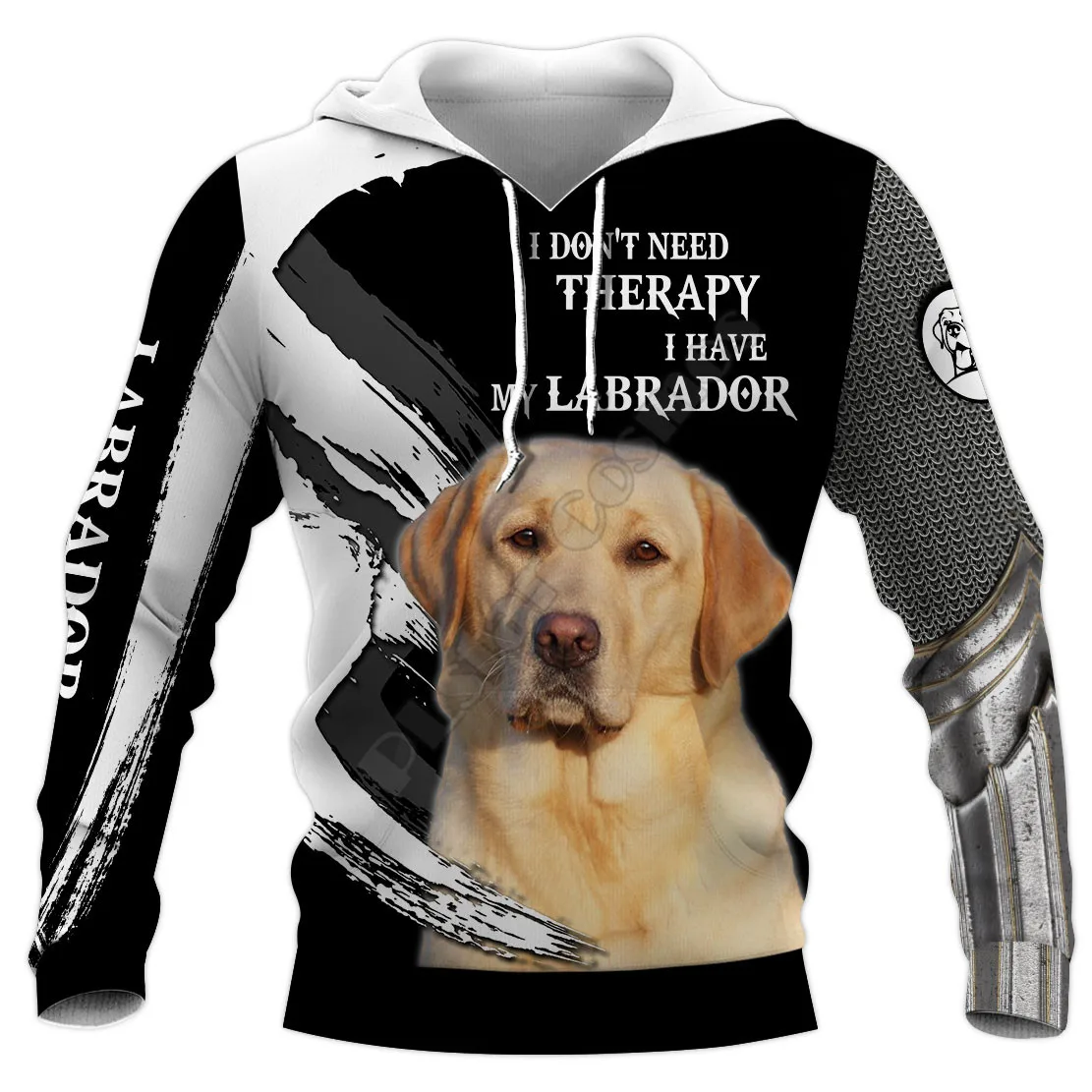 

Knights Templar Labrador 3D Hoodies Printed Pullover Men For Women Funny Sweatshirts Fashion Cosplay Apparel Sweater 02