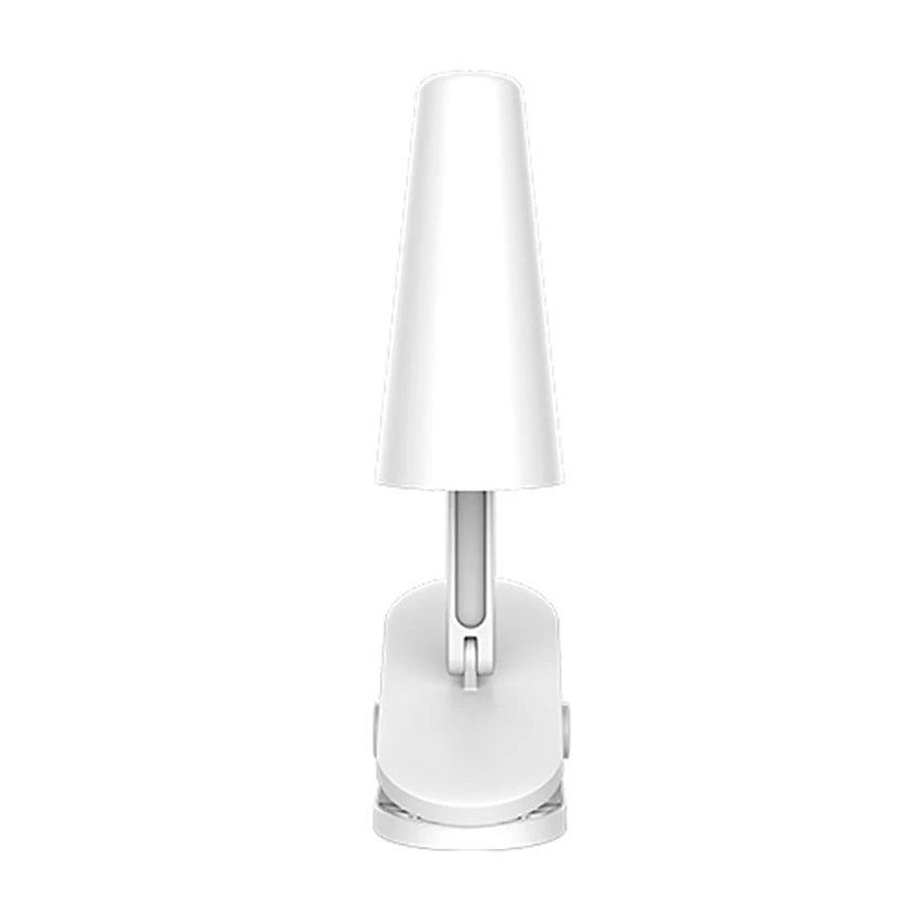 Luce di lettura a LED Touch Control, lampada da lettura ricaricabile USB a 12 LED, 3 colori, dimmerazione continua, Clip On Light, bianco