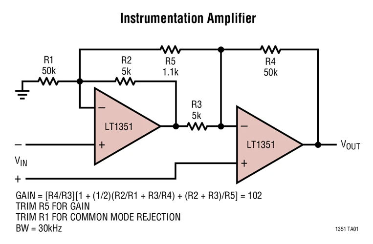 LT1351CS8 LT1351CMS8 LT1351 - 250μA, 3MHz, 200V/μs Operational Amplifier