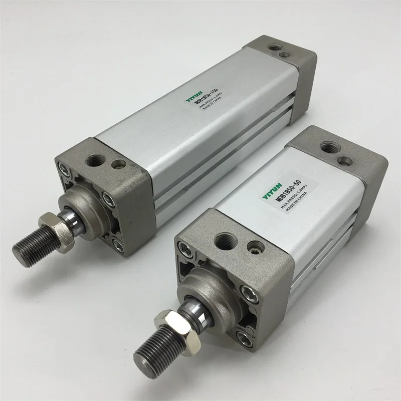 MDB1B100-25 MDB1B100-50 MDB1B100-75 MDB1B100-100 MDB1B100-125 MDB1B series Square tube Air cylinder