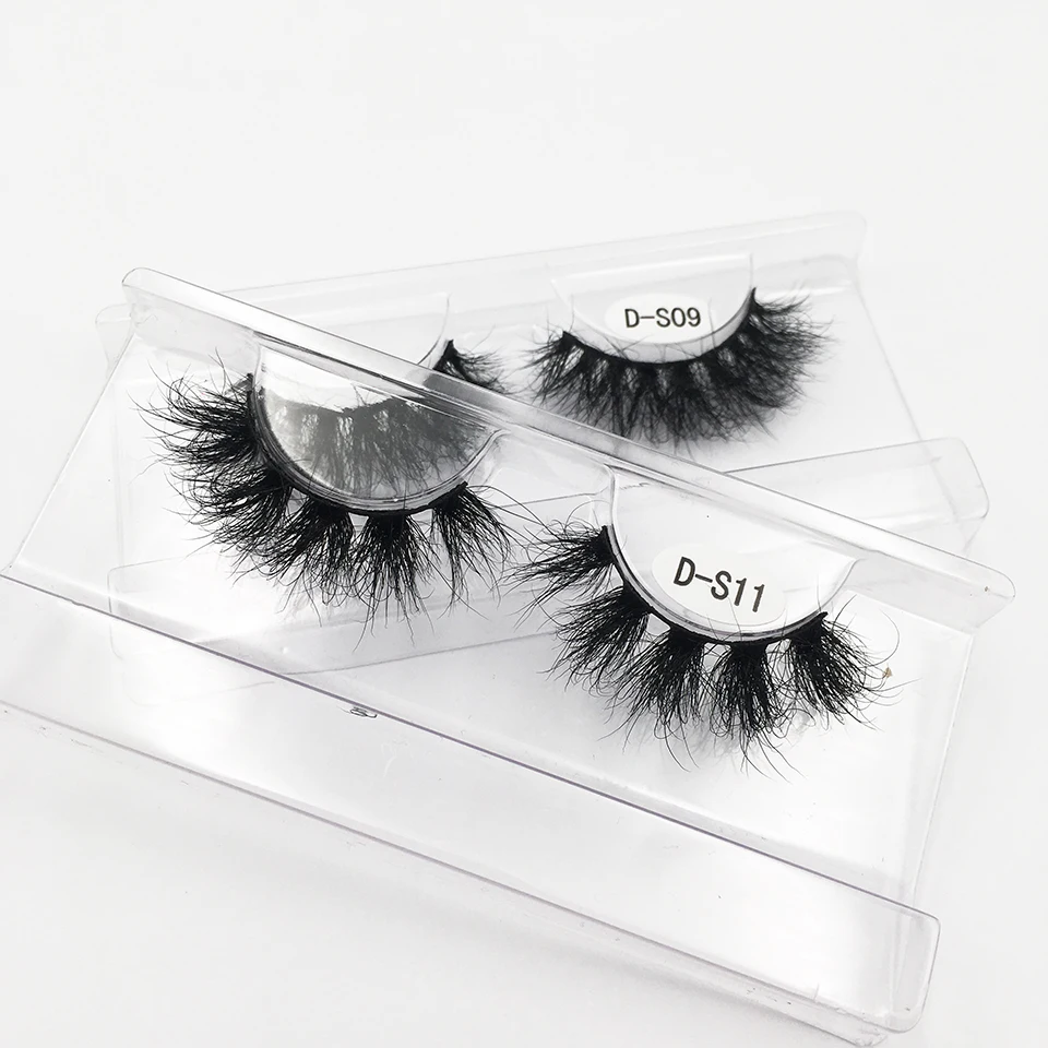 Wholesale Mink Eyelashes 10-50 Pairs / Bulk Volume Soft Messy Fluffy Lashes Extension Natural False Eyelashes Makeup Mink Lashes