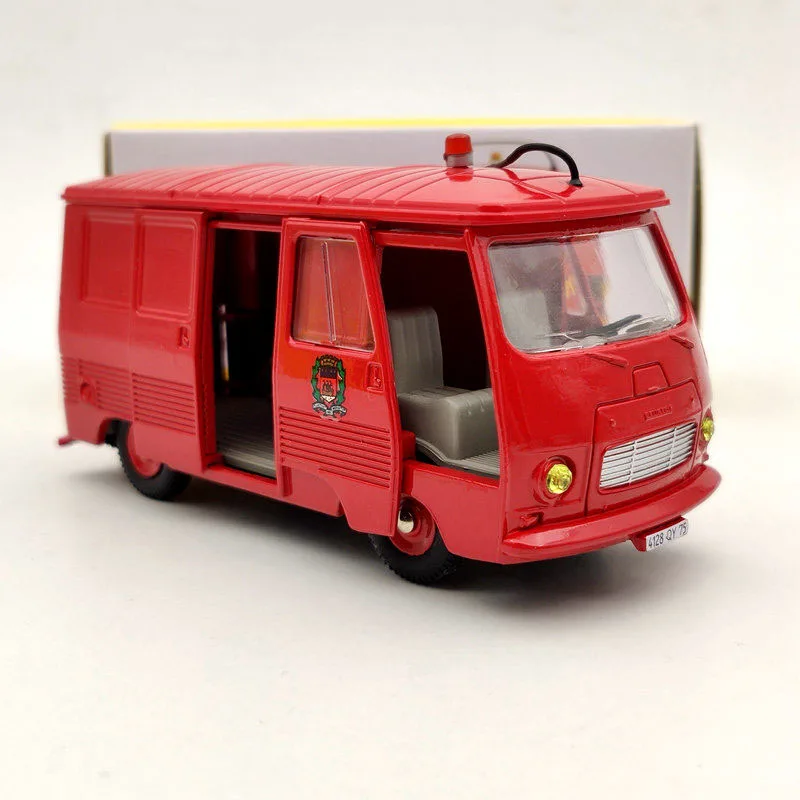 Diecast Dinky Brinquedos, 570 P, Fourgon J7 Versão, Pompiers Modelos Diecast, Presentes de Carro, 1:43