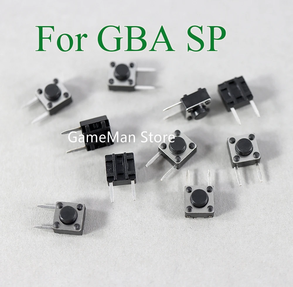 300pcs/lot L/ R Left Right Micro Switch Button Replacement for GBA SP Game Console