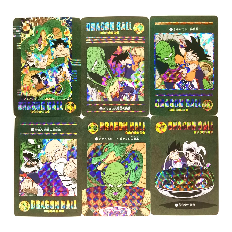 54 Stks/set Super Saiyan Dragon Ball Stormachtige Situatie Piccolo Heroes Battle Card Ultra Instinct Goku Game Collection Kaarten