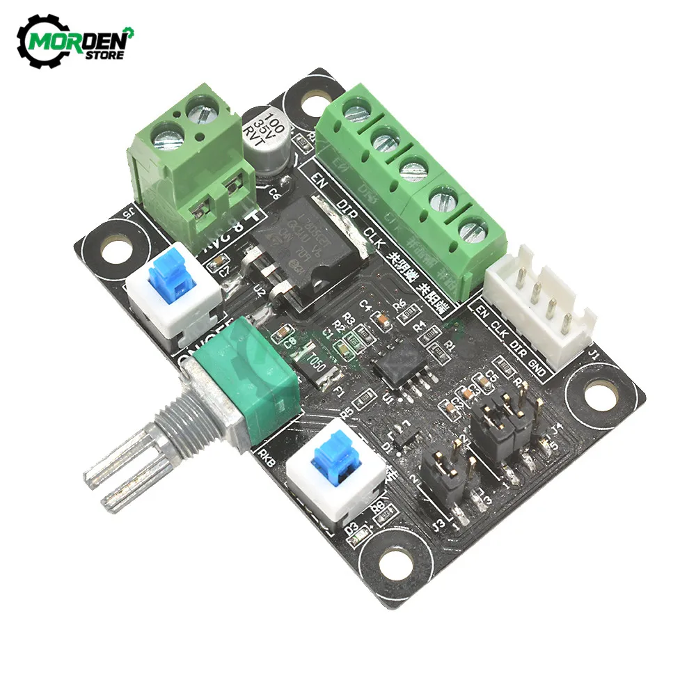 DC 12V 24V Stepper Motor Pulse Signal Generator Module For Stepper Motor Driver Controller Speed Regulator 8~24V