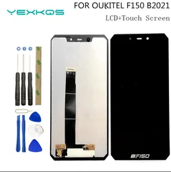 Nowy wyświetlacz LCD OUKITEL F150 B2021 + montaż digitizera ekranu dotykowego 100% oryginalny nowy LCD + dotykowy Digitizer dla OUKITEL F150 B2021