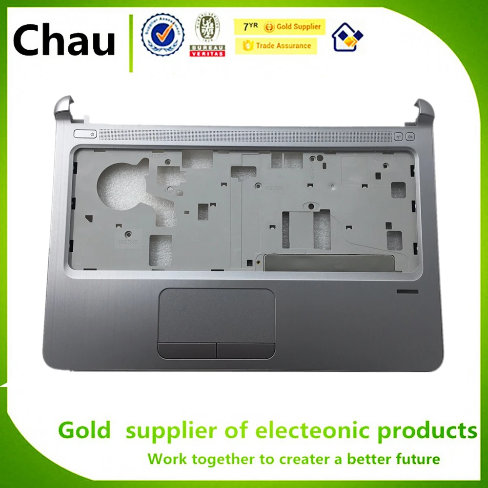 

Chau New For HP ProBook 430 G3 Palmrest Without Touchpad keyboard Bezel Top Cover Upper Case Silver laptop Top cover 826394-001