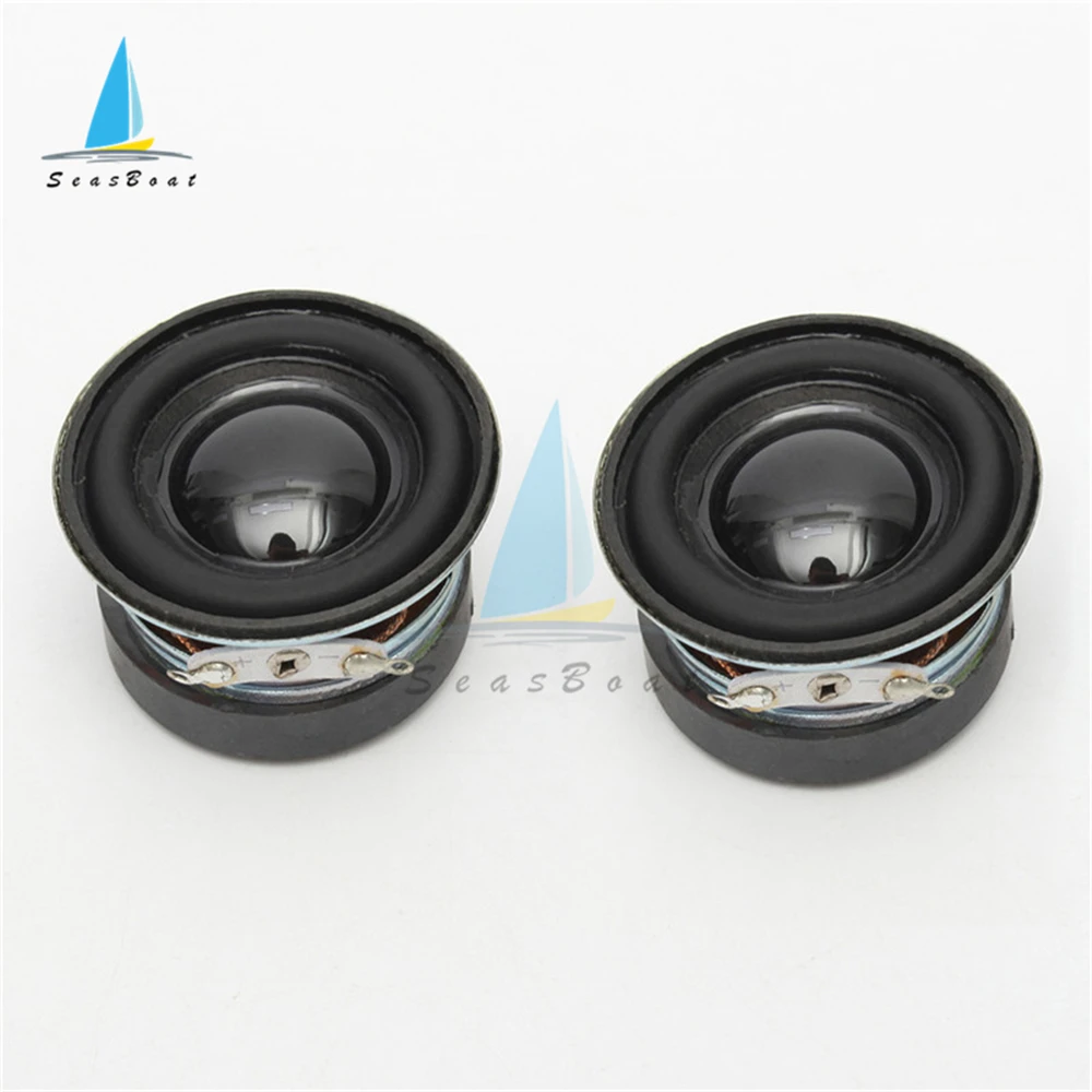 1Pcs Speaker Horn 3W 4R Diameter 4CM Mini Amplifier Rubber Gasket Loudspeaker Trumpet