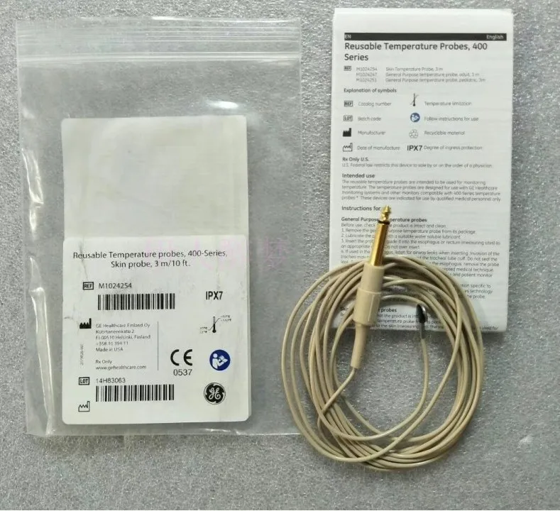 

GE Original Imported Adult 400 Series Body Surface Temperature Probe