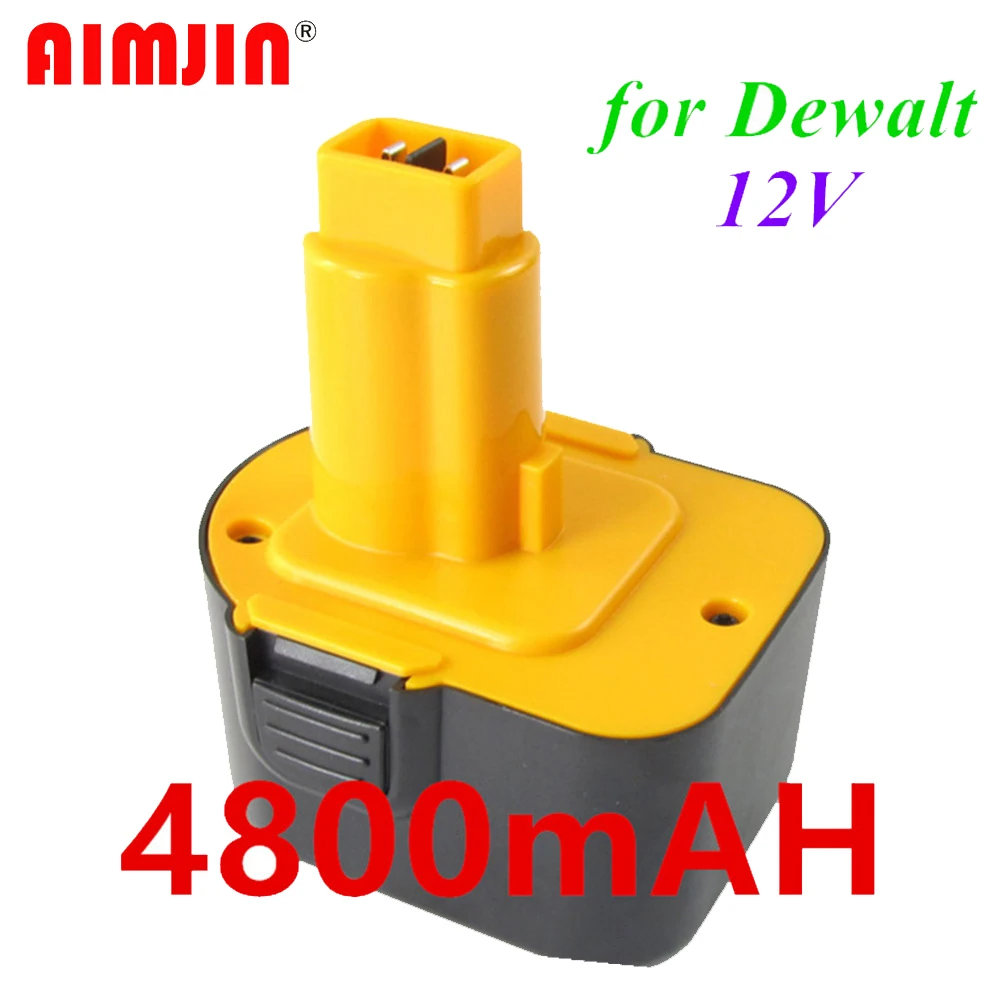 12V 4800mAh Tool battery for Dewalt DE9074 DC9071 DE9037 DE9071 DE9075 DW9071 DW9072 DW9074 DC727 DC756 DC980 DC981 DW0