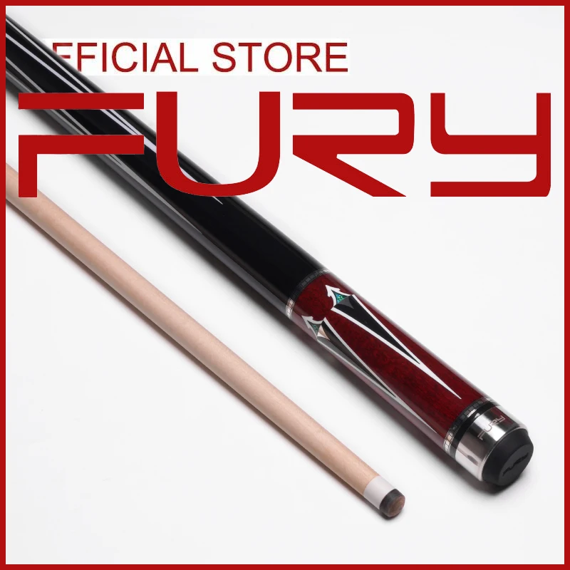 Popular Fury AWP Series 58'' Taco De Pool High Quality American Maple Shaft 1/2 Split Naked Wrap Stick Billar Billiard Pool Cue