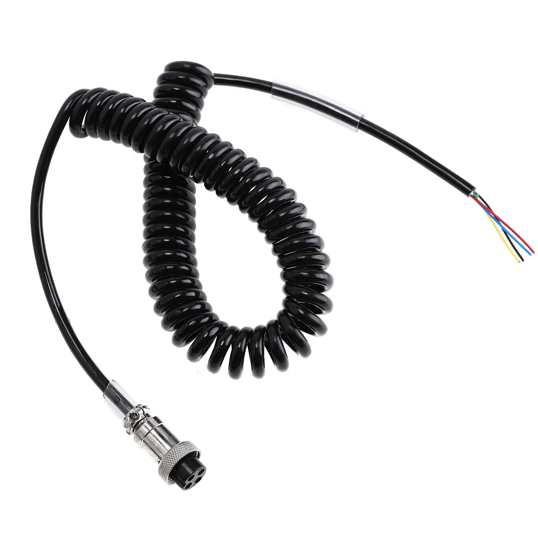 

Replacement Mic Cable Cord Wire 4 Pin For Cobra Uniden Galaxy Car CB CB-12 CB-507 Microphone