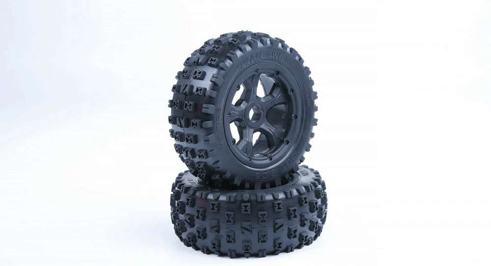 New Tire Set with Upgrade Waterproof Inner Form for Losi 5ive-t Rovan LT X2