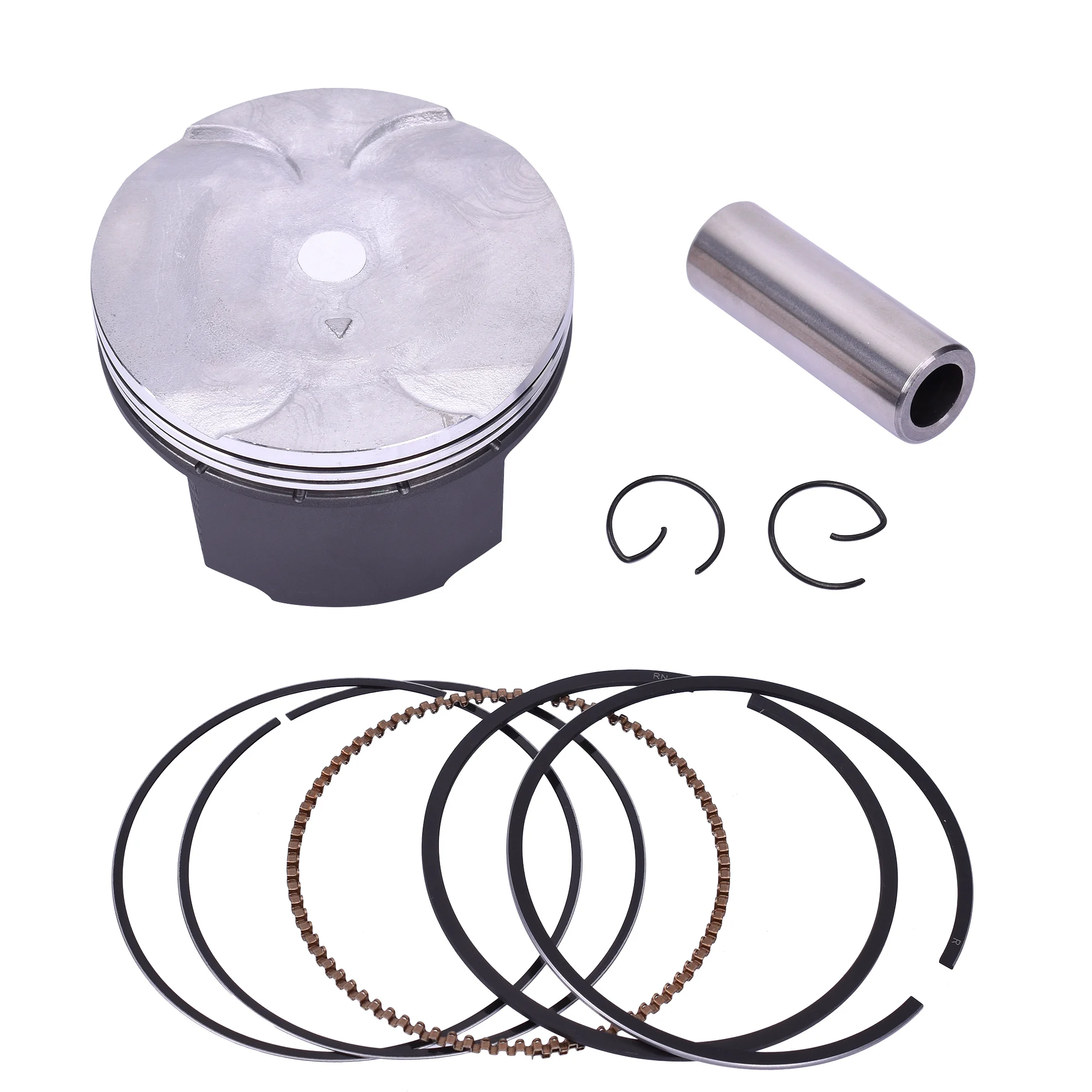 72.75mm Pin 17mm Height 37.5mm +75 Motorcycle Engine 1 Stroke Cylinder Piston Rings Kit For KT/M DUKE 200 200CC Oversize 0.75 mm