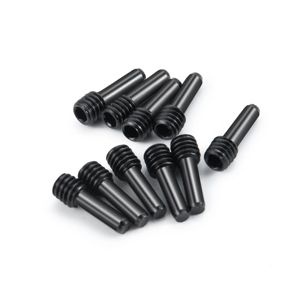 YEAHRUN 10Pcs Remote Control Toys Drive Shaft M4 12mm CNC Machine Screws for Axial SCX10 1/10 RC Crawler Car Parts