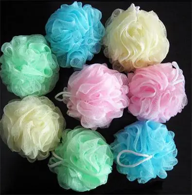 Multicolour Bath Ball Bath Tubs Cool Ball Bath Towel Scrubber Body Exfoliating Shower Ball for Body Loofah Massage Cleaning Tool