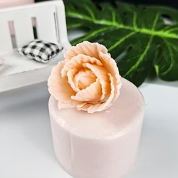 HC0289 PRZY Flowers Molds Silicone Mini Peony Flower 2 Size Mold Decoration Plant Soap Molds Candle Moulds Bouquet Making Mould