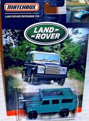 Matchbox car 1:64 Land Rover Defender 110 Special  military vehicles 2017 Collector die-cast metal car