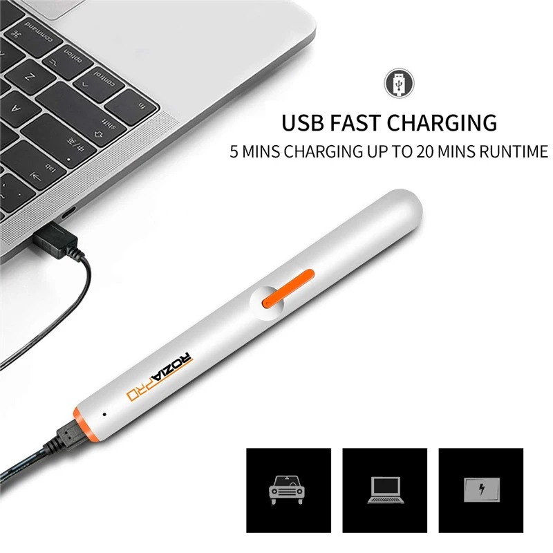 Мини-эпилятор для носа и ушей, с USB-портом