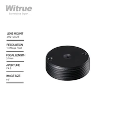 Waitrue-ミニ監視カメラ,12レンズ,3.7mm,1/3 