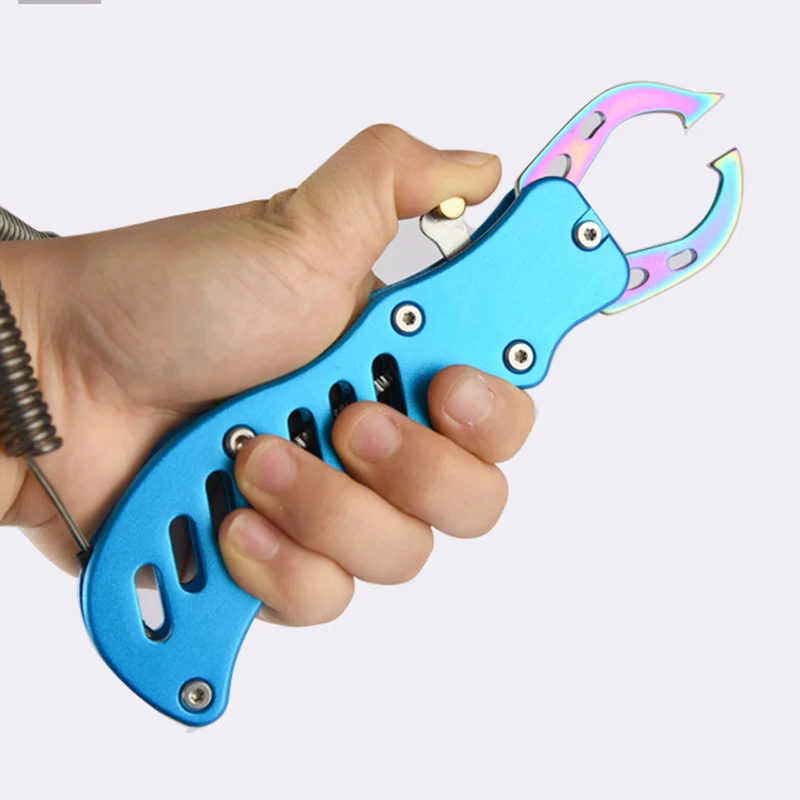 

Fish Grip Stainless Steel Multifunction Split Ring Cutters Hook Recover Fishing Tackle High Quality Tool Fish Plier Fishing