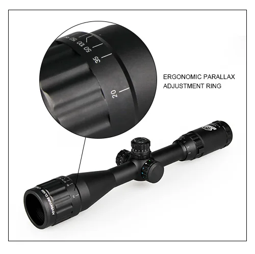 Canis Latrans 3-9x40AO Rifle Scope Hight Quality Rifle Scope with Red,Blue and Green Illuminated for Hunting CAZA HK1-0151