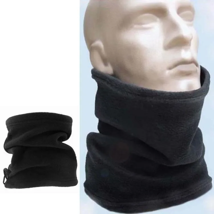 Unisex Thermal Wool Blend Scarf Neck Warmer Tube Skiing Sports Neck Rings Gaiter Winter Outdoor Cycling Bicycle Face Cover Warm