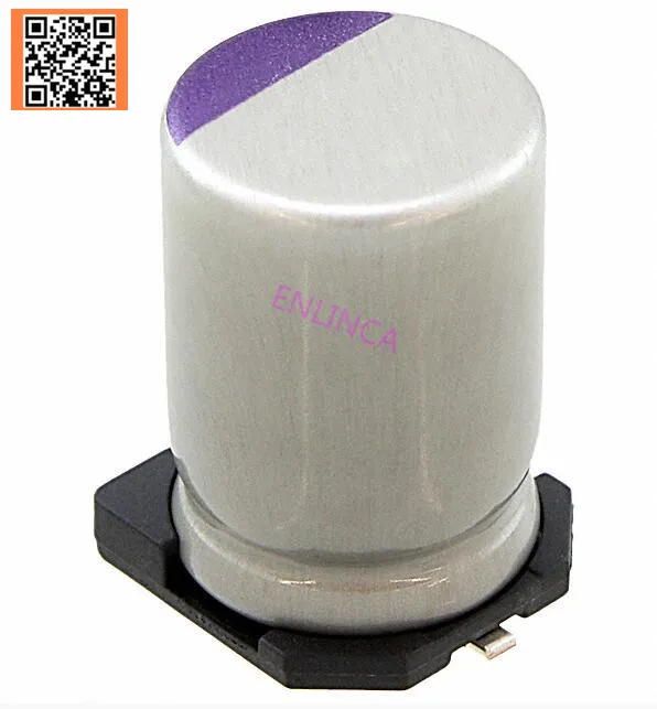 

30pcs/lot 10SVP330M 10V 330UF solid capacitor CAP ALUM POLY 330UF 20% 10V SMD size 8*12mm 20%