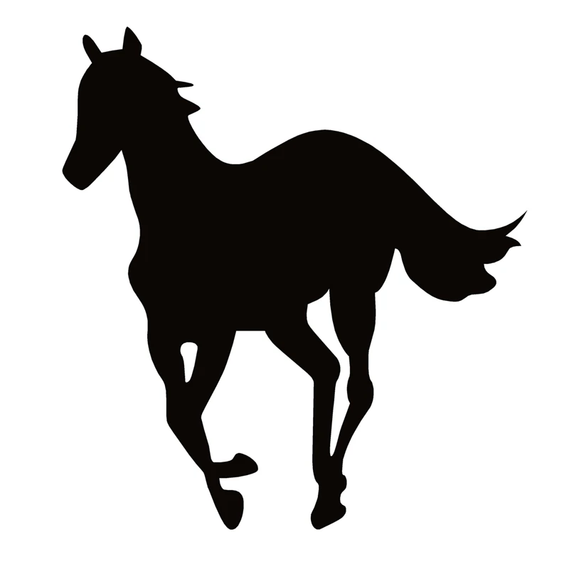 40712# Die-Cut Vinyl Decal Pony Running Car Sticker Waterproof Auto Decors on Car Body Bumper Rear Window